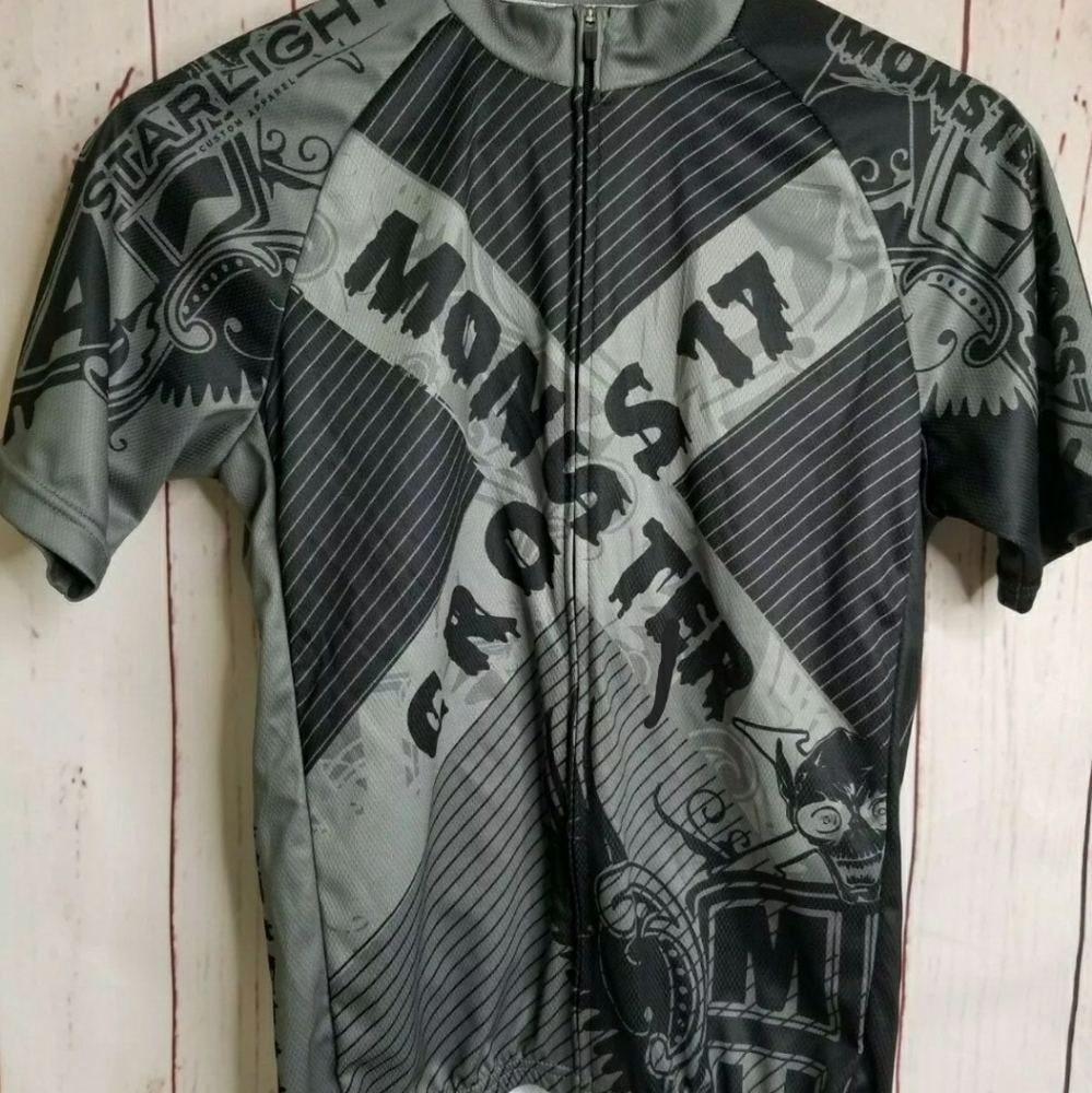 Starlight Cycling Jersey Monster Cross Bike Shirt
